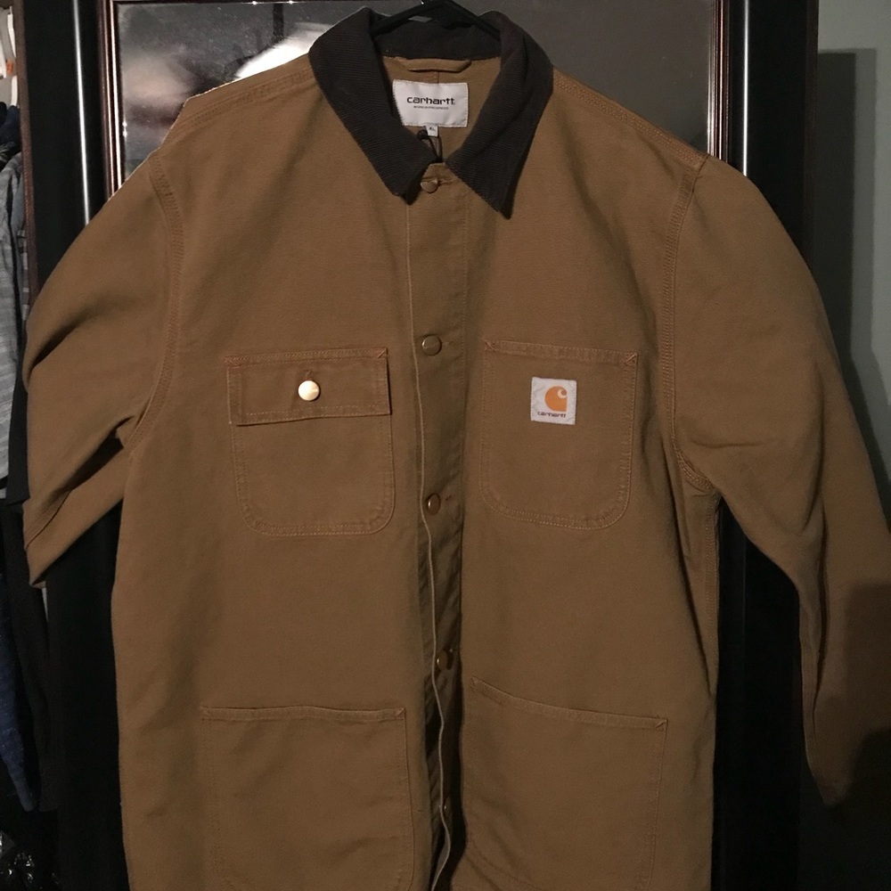 Men’s Carhartt Work in Progress Chore Coat.(XL)